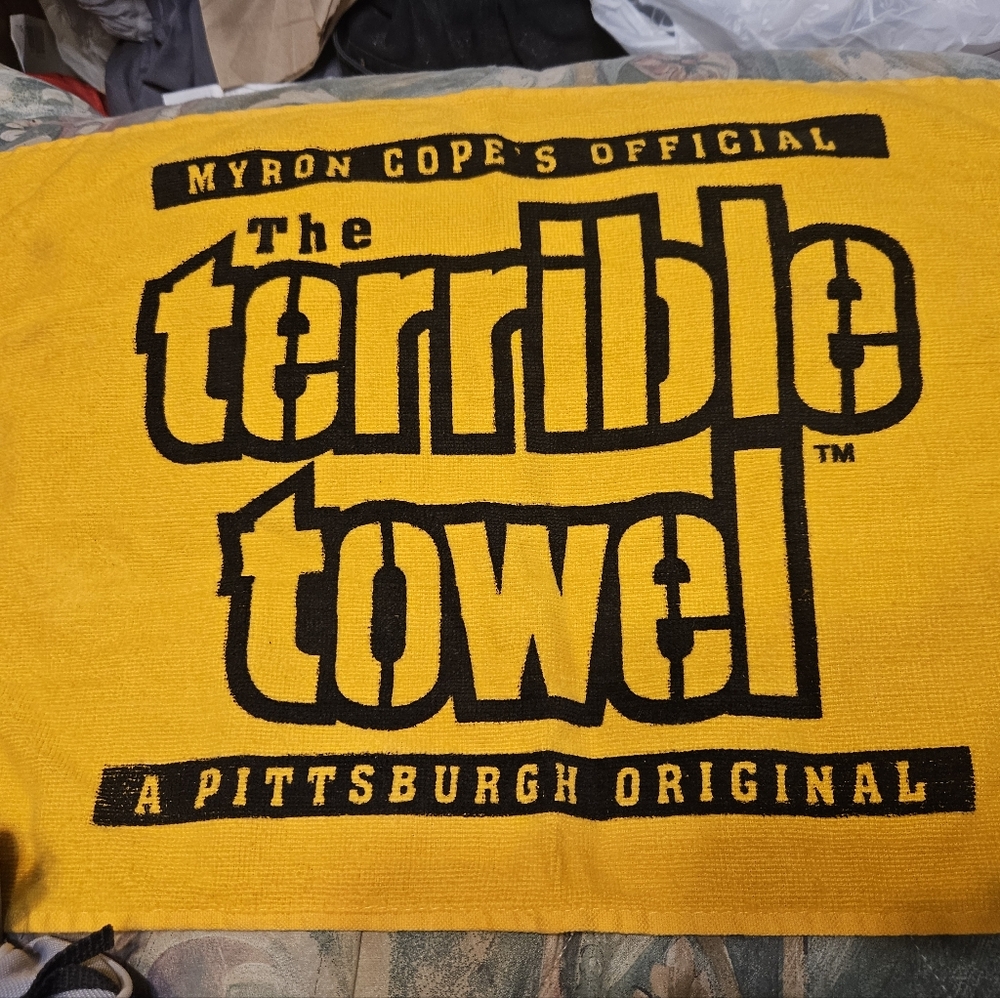 Pittsburg Steelers Terrible Towel Estate Item